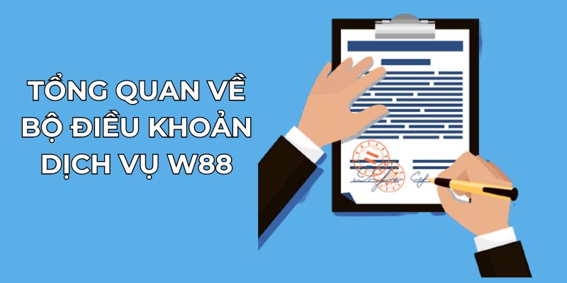 Tổng quan về bộ điều khoản dịch vụ W88